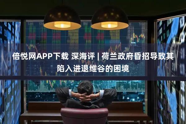倍悦网APP下载 深海评 | 荷兰政府昏招导致其陷入进退维谷的困境
